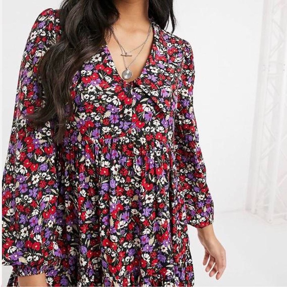 frilly floral dress!